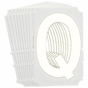 BRADY Numbers and Letters Labels PK 10, 800PA1