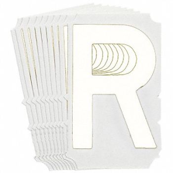 BRADY Numbers and Letters Labels PK 10, 800PA2