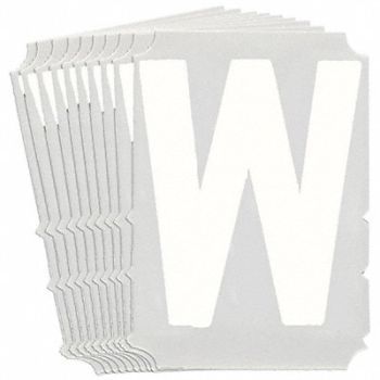 BRADY Numbers and Letters Labels PK 10, 800PA6