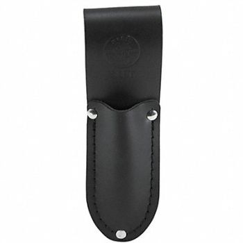KLEIN TOOLS Black Tool Sheath Leather, 759Y40