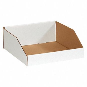 PARTNERS BRAND Bins Open Top 16x12x4 PK50, 51CJ87