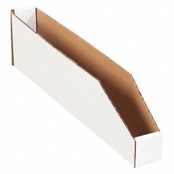 PARTNERS BRAND Bins Open Top 2x18x4x1/2 PK50, 51CJ91