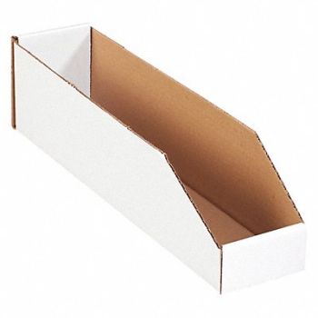 PARTNERS BRAND Bins Open Top 4x18x4x1/2 PK50, 51CK02
