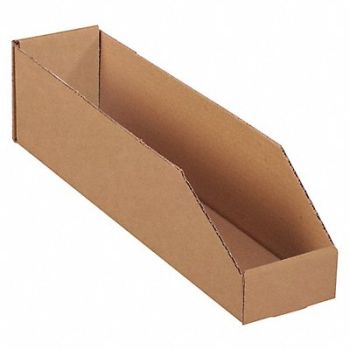 PARTNERS BRAND Bins Open Top 4x18x4x1/2 PK50, 51CK03