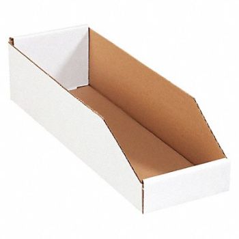 PARTNERS BRAND Bins Open Top 6x18x4x1/2 PK50, 51CK13