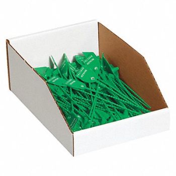 PARTNERS BRAND Bins Open Top 8x12x4x1/2 PK50, 51CK19