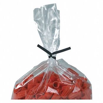 PARTNERS BRAND Twist Ties Plastic 4x5/32 PK2000, 51CP74