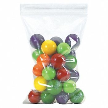 PARTNERS BRAND Poly Bag Reclosable 8 x 10 4 Mil PK1000, 51DE98