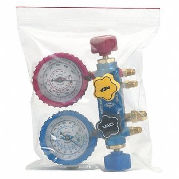 MINIGRIP Poly Bag Reclosable 14x24 4 Mil PK250, 51DA93