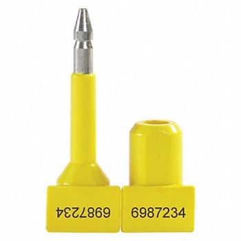 PARTNERS BRAND Snapper Bolt Seals 1 1/4 Yellow PK50, 51DV94