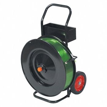 PARTNERS BRAND Strapping Cart Heavy-Duty MIP5200 Black, 51DZ59