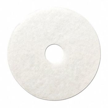 PREMIERE PADS Floor Pads 20 White PK5, 51EE57