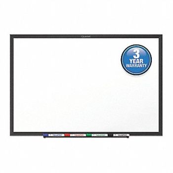 QUARTET Melamine Dry Erase Board 48 x36 White, 51EM47