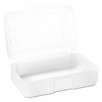 ADVANTUS Polypropylene Pencil Box with Lid, 51LD12