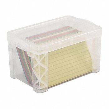 ADVANTUS Box Index Card 3X5 Clear, 51LD14