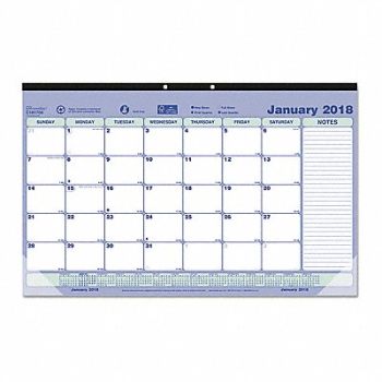 BROWNLINE Monthly Desk Pad Calendar, 51LH46