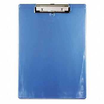 SAUNDERS Clipboard Recycled Ice Blue, 51LH81