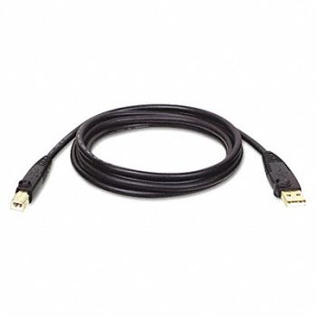 TRIPP LITE Cable Usb 2.0 A/B 10 ft Black, 51LJ43
