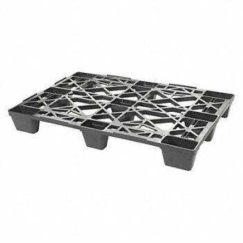 PARTNERS BRAND Industrial Plastic Pallet 48x32x5 1/2, 51MH30
