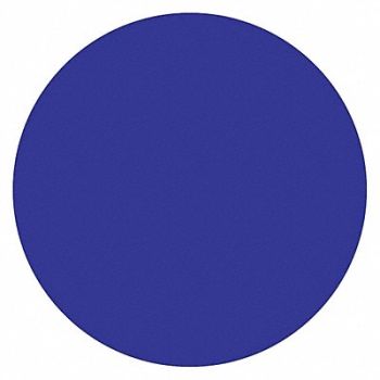 TAPE LOGIC Inventory Circle Label 1 Dark Blue, 51MJ14