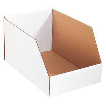 PARTNERS BRAND Jumbo Open Top Bins 10x18x10 PK25, 51MN48