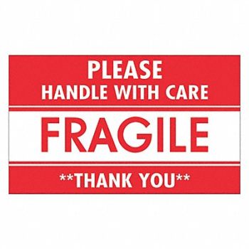 TAPE LOGIC Label Fragile HWC 3x5, 51MW49