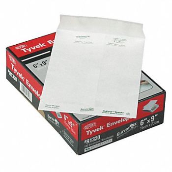 SURVIVOR Tyvek Mailer Side Seam 6x9 PK100, 51UF06