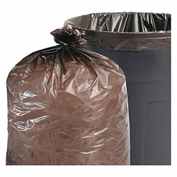 STOUT Trash Bags Recycle 60gal PK100, 51UG07