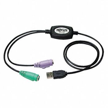 TRIPP LITE USB Cable Adaptable to Ps2 Black, 51UM72
