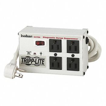 TRIPP LITE Spaced Outlet Surge Protector PowerStrip, 51UM79