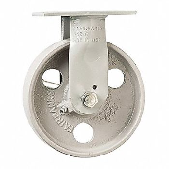 FAIRBANKS Casters Semi Steel Rigid8, 51UP20