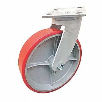FAIRBANKS Casters SwivelPolyurethane 5, 51UP33