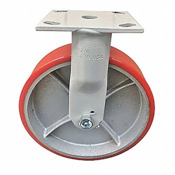 FAIRBANKS Casters RigidPolyurethane 8, 51UP38