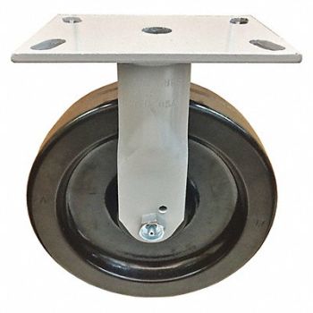 FAIRBANKS Casters Wide Rigid Phenolic 6, 51UR10