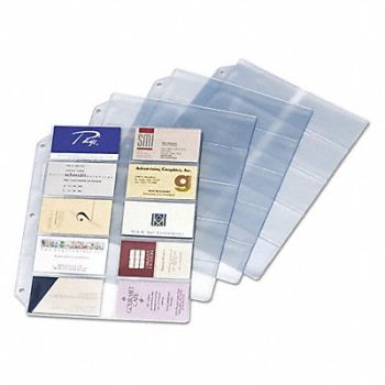 CARDINAL Business Card Refill Sheets PK10, 51VA51