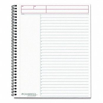 CAMBRIDGE Notebook Planner 20 Black, 51VC70