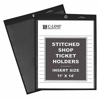 C-LINE Holder Shop Ticket Open Top 11x14 PK25, 51VE22