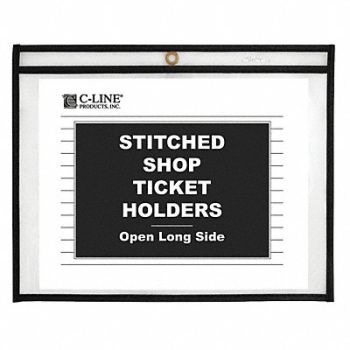 C-LINE Holder Open Side 9x12 Clear PK25, 51VE45