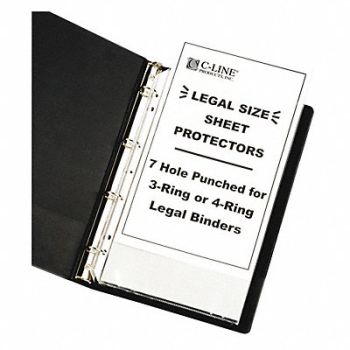 C-LINE Sheet Protector Clear PK50, 51VE64
