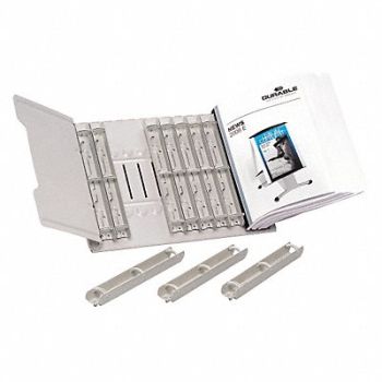 DURABLE Catalog Display Rack 12 Section Gray, 51VH86