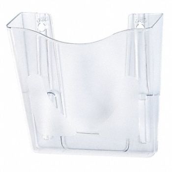 DEFLECTO Wall File Pocket 10.3x10.9 Clear, 51VJ25