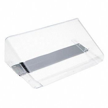 DEFLECTO Wall File Holder Magnetic Clear, 51VJ55
