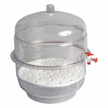 UNITED Desiccator Vacuum Clear Base 12, 51WP04
