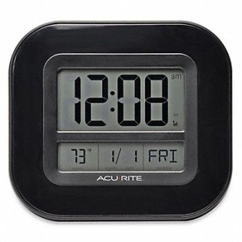 ACURITE Atomic Digital Wall Clock 9, 51XJ48