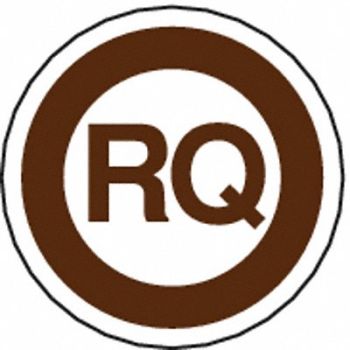 LABELMASTER RQ Label Hazardous Substance PK500, 51ZV31