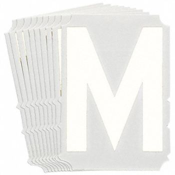 BRADY Numbers and Letters Labels PK 10, 800NZ2