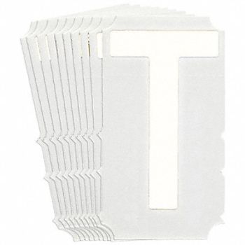 BRADY Numbers and Letters Labels PK 10, 800PD5