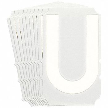 BRADY Numbers and Letters Labels PK 10, 800PD6