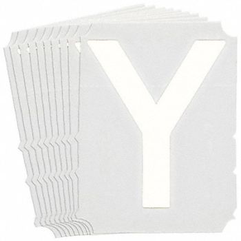 BRADY Numbers and Letters Labels PK 10, 800PE0