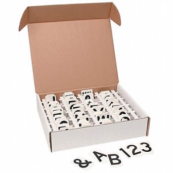BRADY Numbers and Letters Labels, 800NZ9